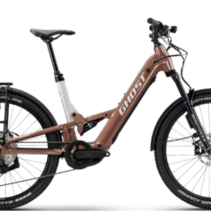 Ghost E-ASX ABS LOW EQ - 29/ 27,5 Zoll 800Wh 12K Fully-Tiefeinstieg - coffee tropic rose/coffee arctic dust - glossy
