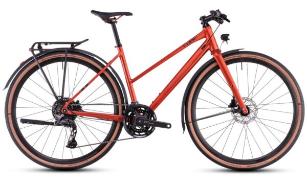 Cube Nulane Pro FE - 28 Zoll 20K Trapez - fireorange´n´black
