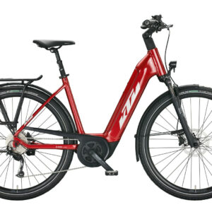 KTM MACINA TOUR P510 chrome red (silver+black) 28" 500 Wh Wave