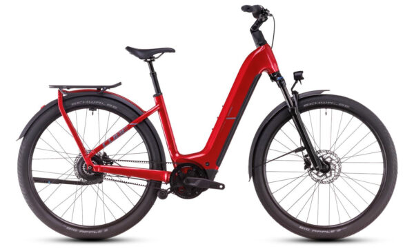 Cube Kathmandu Hybrid Comfort Pro - 28 Zoll 800Wh Enviolo Wave - electricred´n´red