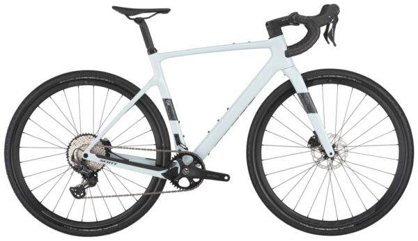 Scott Addict Gravel 40 - 28 Zoll 12K Diamant - mineral grey