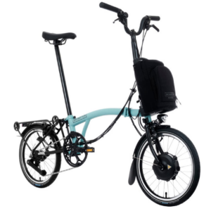 Brompton C-Line Electric - 12 Speed - Typ H - 16 Zoll 300Wh 12K Faltrad - Turkish Green
