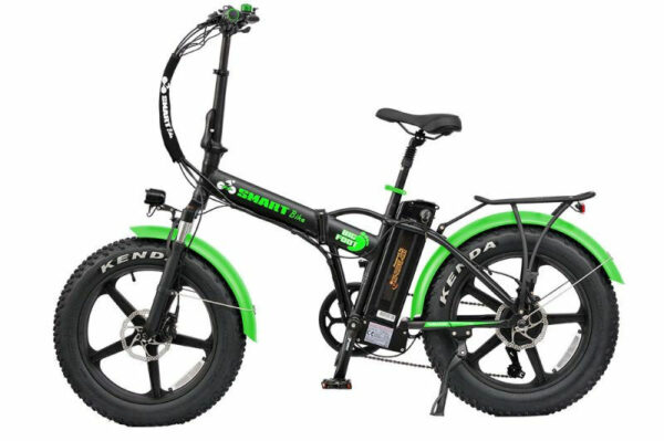 SMARTbike BigFoot 4.0 schwarz-grün 20" 690 Wh Faltrahmen