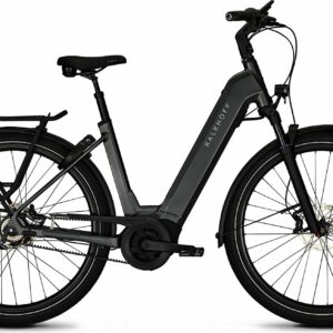Kalkhoff IMAGE 5.B ADVANCE+ (625 Wh), 5 Gang Nabenschaltung, Damenfahrrad, Wave, Modell 2024, 29 Zoll 43 cm diamondblack matt
