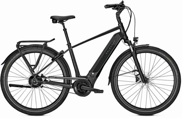 Kalkhoff IMAGE 3.B EXCITE RT (625 Wh), 5 Gang Nabenschaltung, Herrenfahrrad, Diamant, Modell 2024, 28 Zoll 58 cm diamondblack glossy