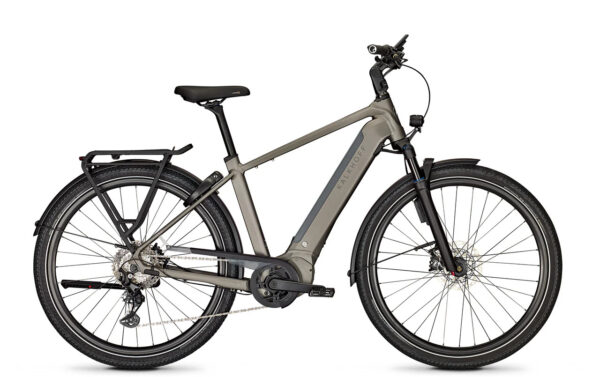 Kalkhoff ENDEAVOUR 5.B ADVANCE+ ABS (625 Wh), 10 Gang Kettenschaltung, Herrenfahrrad, Diamant, Modell 2023, 29 Zoll 53 cm jetgrey matt