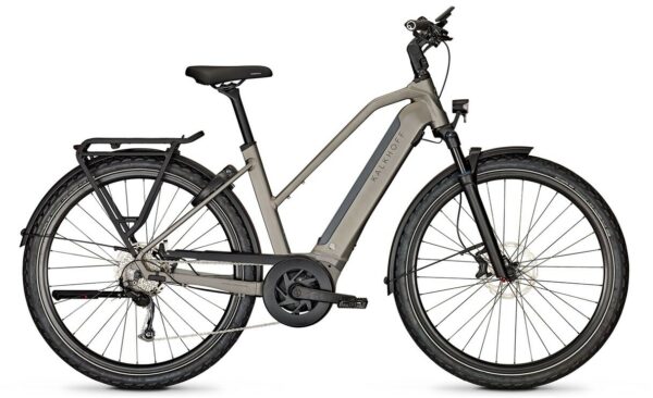 Kalkhoff ENDEAVOUR 5.B MOVE+ (625 Wh), 9 Gang Kettenschaltung, Damenfahrrad, Trapez, Modell 2023, 29 Zoll 43 cm jetgrey matt