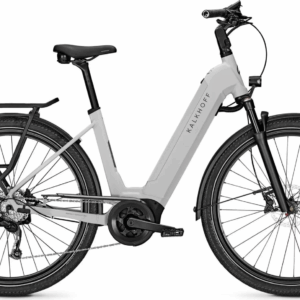 Kalkhoff ENDEAVOUR 5.B MOVE+ (625 Wh), 9 Gang Kettenschaltung, Damenfahrrad, Wave, Modell 2023, 29 Zoll 48 cm lightgrey matt