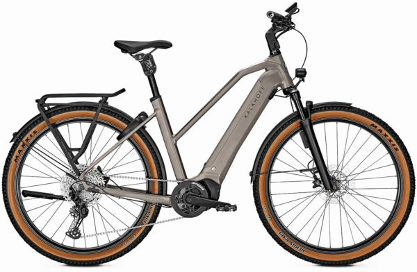 Kalkhoff ENTICE 5.B ADVANCE+ ABS (625 Wh), 11 Gang Kettenschaltung, Damenfahrrad, Trapez, Modell 2024, 29 Zoll 48 cm moonstonegrey matt