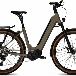 Kalkhoff ENTICE 5.B ADVANCE+ (625 Wh), 11 Gang Kettenschaltung, Damenfahrrad, Wave, Modell 2024, 29 Zoll 43 cm moonstonegrey matt