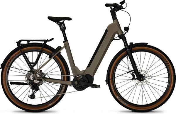 Kalkhoff ENTICE 5.B ADVANCE+ (625 Wh), 11 Gang Kettenschaltung, Damenfahrrad, Wave, Modell 2024, 29 Zoll 43 cm moonstonegrey matt