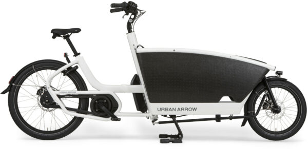Urban Arrow Family Cargo Line 545Wh Magura Cme P, stufenlose Nabenschaltung, Unisex, Lastenrad, Modell 2024, 20 / 26 Zoll 36 cm weiß