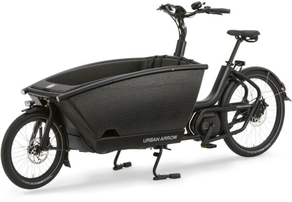 Urban Arrow Family Performance Plus 545Wh Tektro Dorado AUT L, stufenlose Nabenschaltung, Unisex, Lastenrad, Modell 2024, 20 / 26 Zoll 36 cm schwarz