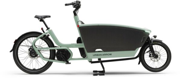 Urban Arrow FamilyNext Pro 545Wh Magura Cme P, stufenlose Nabenschaltung, Unisex, Lastenrad, Modell 2025, 20 / 26 Zoll 36 cm grün