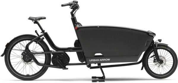 Urban Arrow FamilyNext Advanced Manual 545Wh Tektro Dorado P, stufenlose Nabenschaltung, Unisex, Lastenrad, Modell 2025, 20 / 26 Zoll 36 cm schwarz