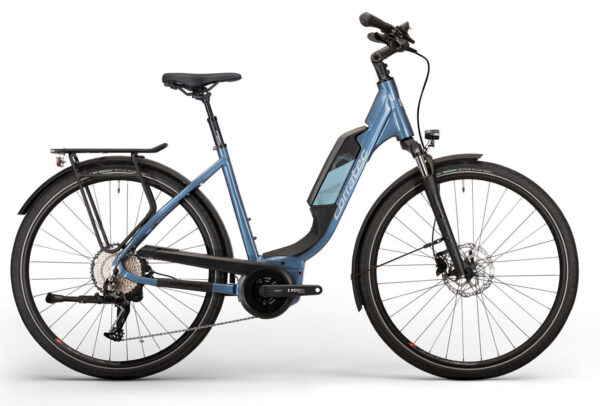Corratec E-Power Urban 28 Fusion Tube AP5 12S Wave Dunkelblau/Hellblau 28" 500 W...