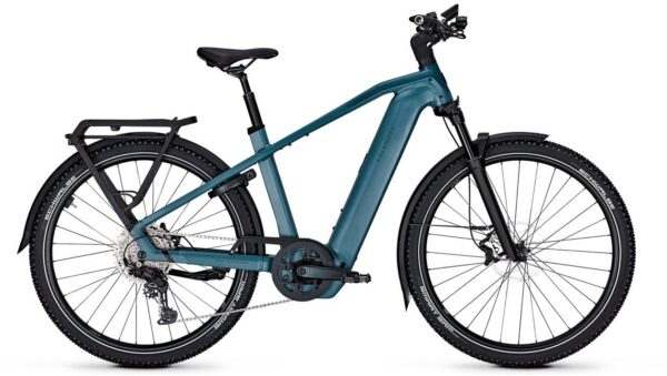 Kalkhoff ENTICE 5+ ADVANCE (800 Wh), 11 Gang Kettenschaltung, Herrenfahrrad, Diamant, Modell 2025, 29 Zoll 63 cm duskblue / vintblue matt
