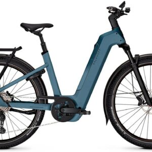 Kalkhoff ENTICE 5+ ADVANCE (800 Wh), 11 Gang Kettenschaltung, Unisexfahrrad, Wave, Modell 2025, 29 Zoll 48 cm duskblue / vintblue matt