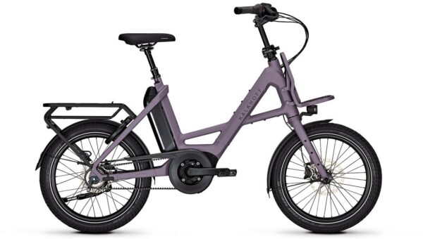 Kalkhoff IMAGE C+ ADVANCE FL (545 Wh), 5 Gang Nabenschaltung, Unisexfahrrad, Kompakt, Modell 2025, 20 Zoll 48 cm midnightplum matt