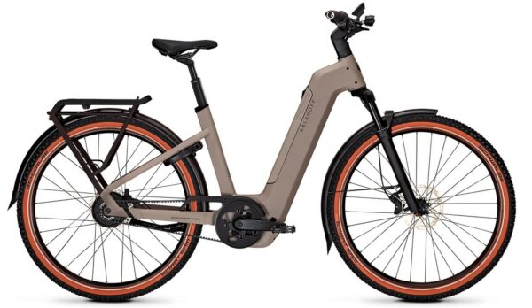 Kalkhoff ENTICE 5+ ADVANCE BELT (600 Wh), stufenlose Nabenschaltung, Unisexfahrrad, Wave, Modell 2025, 29 Zoll 58 cm moonstonegrey matt