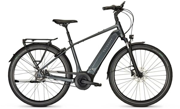 Kalkhoff IMAGE 3 EXCITE FL (500 Wh), 5 Gang Nabenschaltung, Herrenfahrrad, Diamant, Modell 2025, 28 Zoll 53 cm diamondblack glossy