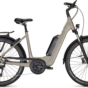 Kalkhoff ENTICE 1 MOVE (545 Wh), 8 Gang Kettenschaltung, Unisexfahrrad, Wave, Modell 2025, 27 Zoll 55 cm moonstonegrey matt