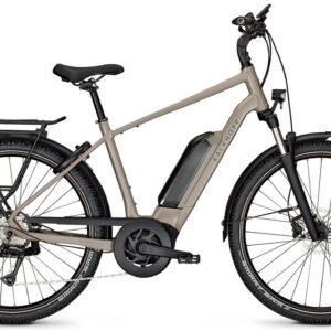 Kalkhoff ENTICE 1 MOVE (545 Wh), 8 Gang Kettenschaltung, Herrenfahrrad, Diamant, Modell 2025, 27 Zoll 50 cm moonstonegrey matt