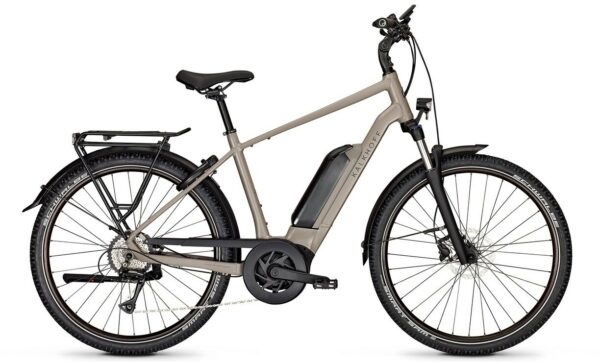 Kalkhoff ENTICE 1 MOVE (545 Wh), 8 Gang Kettenschaltung, Herrenfahrrad, Diamant, Modell 2025, 27 Zoll 50 cm moonstonegrey matt