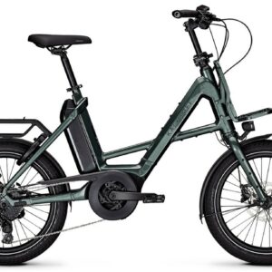Kalkhoff ENDEAVOUR C+ MOVE (545 Wh), 9 Gang Kettenschaltung, Unisexfahrrad, Kompakt, Modell 2025, 20 Zoll 48 cm techgreen glossy