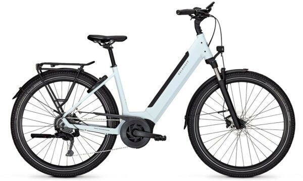 Kalkhoff ENDEAVOUR 3 MOVE (500 Wh), 9 Gang Kettenschaltung, Unisexfahrrad, Wave, Modell 2025, 28 Zoll 53 cm off-white matt