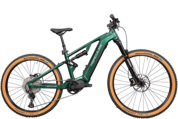 Hercules Nos FS 2.2 dunkelgrün-glänzend 29" 630 Wh Diamant