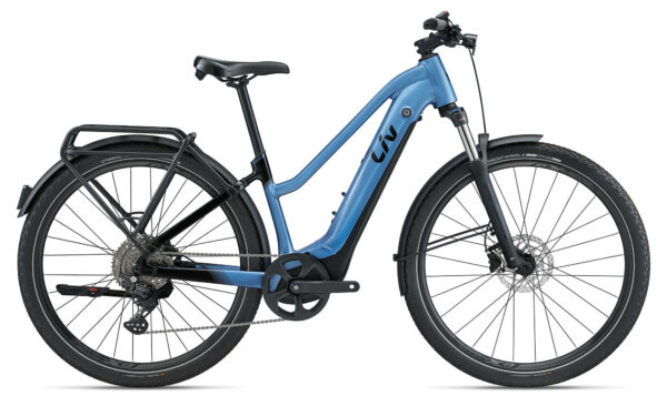 Liv Amiti-E+ 1 Estoril Blue/Black 28" 625 Wh Trapez