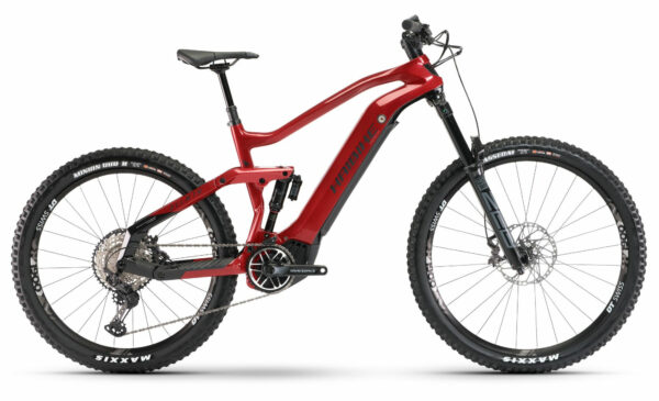 Haibike AllMtn CF 12 gloss/matte dynamite red black 29"/27,5" 600 Wh Diamant