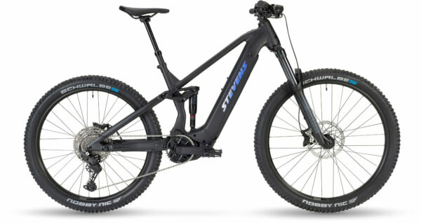 Stevens E-Inception AM 6.6.1 ACT Stealth Black 29"/27,5" 625 Wh Diamant