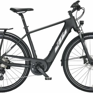 KTM POWER SPORT 10 (625 Wh), 10 Gang Kette, Herrenfahrrad, Diamant, Modell 2022/2023, 28 Zoll 56 cm black matt (white+orange)