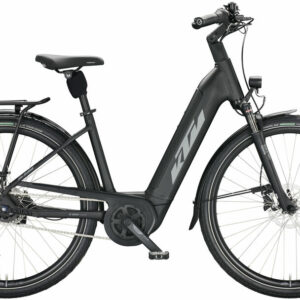 KTM CENTO 5 (500 Wh), 5 Gang Nabe, Damenfahrrad, Deep, Modell 2022/2023, 29 Zoll 56 cm black matt (grey+green)