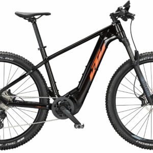 KTM MACINA TEAM 792 (750 Wh), 10 Gang Kettenschaltung, Herrenfahrrad, Diamant, Modell 2024, 29 Zoll 48 cm flaming black (orange)