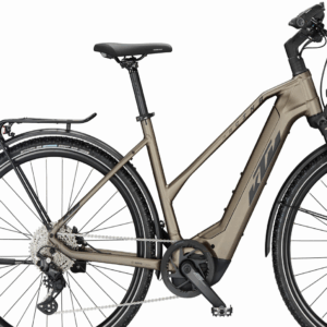 KTM MACINA CROSS LFC (750 Wh), 10 Gang Kettenschaltung, Damenfahrrad, Trapez, Modell 2024, 28 Zoll 51 cm oak matt (black+grey)