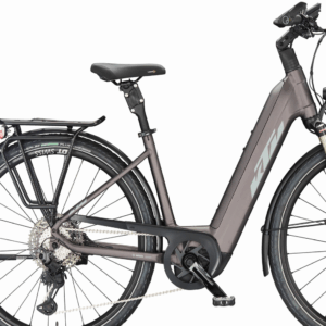 KTM MACINA STYLE 710 (750 Wh), 11 Gang Kettenschaltung, Damenenfahrrad, Deep, Modell 2024, 28 Zoll 56 cm elderberry matt (grey+orange)