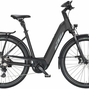 KTM MACINA STYLE 730 (750 Wh), 10 Gang Kettenschaltung, Damenfahrrad, Deep, Modell 2024, 28 Zoll 46 cm black matt (grey+orange)