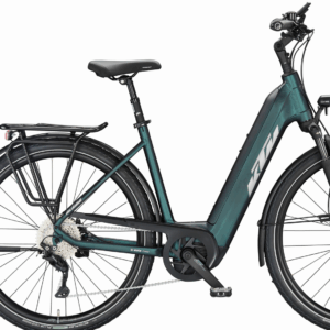 KTM MACINA TOUR CX 510 (500 Wh), 10 Gang Kettenschaltung, Damenfahrrad, Deep, Modell 2024, 28 Zoll 56 cm green purple flip matt (silver+green)