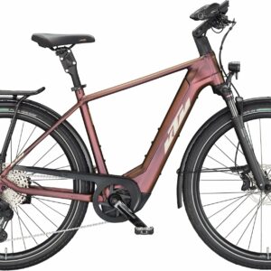 KTM MACINA STYLE 720 (750 Wh), 11 Gang Kettenschaltung, Herrenfahrrad, Diamant, Modell 2024, 28 Zoll 56 cm sunset matt (champagne+black)