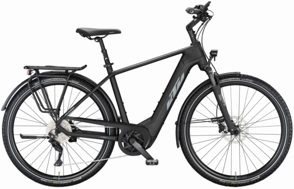 KTM MACINA TOUR CX 610 (625 Wh), 10 Gang Kettenschaltung, Herrenfahrrad, Diamant, Modell 2024, 28 Zoll 51 cm black matt (grey+yellow)