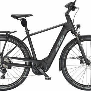 KTM CENTO 10 (625 Wh), 10 Gang Kettenschaltung, Herrenfahrrad, Diamant, Modell 2024, 28 Zoll 60 cm black matt (grey+green)