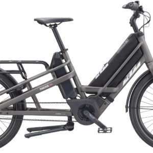 KTM MACINA MULTI CX, 5 Gang Nabenschaltung, Lastenrad, Kompakt, Modell 2023, 24 Zoll 46 cm machine grey matt (silver+orange)