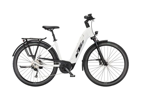 KTM MACINA TOUR P500 LTD64 (500 Wh), Kettenschaltung, Damenfahrrad, Deep, Modell 2024 56 cm BLACK WHITE