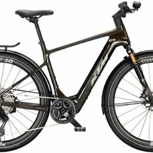 KTM MACINA SPORT SX PRIME, 12 Gang Kettenschaltung, Herrenfahrrad, Diamant, Modell 2024, 28 Zoll 46 cm transparent gold (grey+gold)