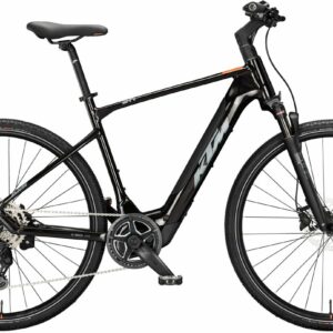KTM MACINA CROSS SX 20, 9 Gang Kettenschaltung, Herrenfahrrad, Diamant, Modell 2024, 28 Zoll 56 cm flaming black (grey+orange)