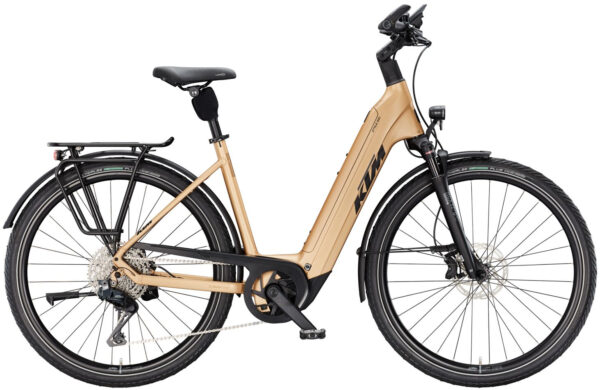 KTM MACINA STYLE 820, 11 Gang Kettenschaltung, Unisexfahrrad, Deep, Modell 2025, 28 Zoll 56 cm golden dust matt (black)