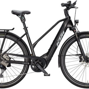 KTM MACINA STYLE 820 XL, 11 Gang Kettenschaltung, Damenfahrrad, Trapez, Modell 2025, 28 Zoll 56 cm diamond black matt (grey)